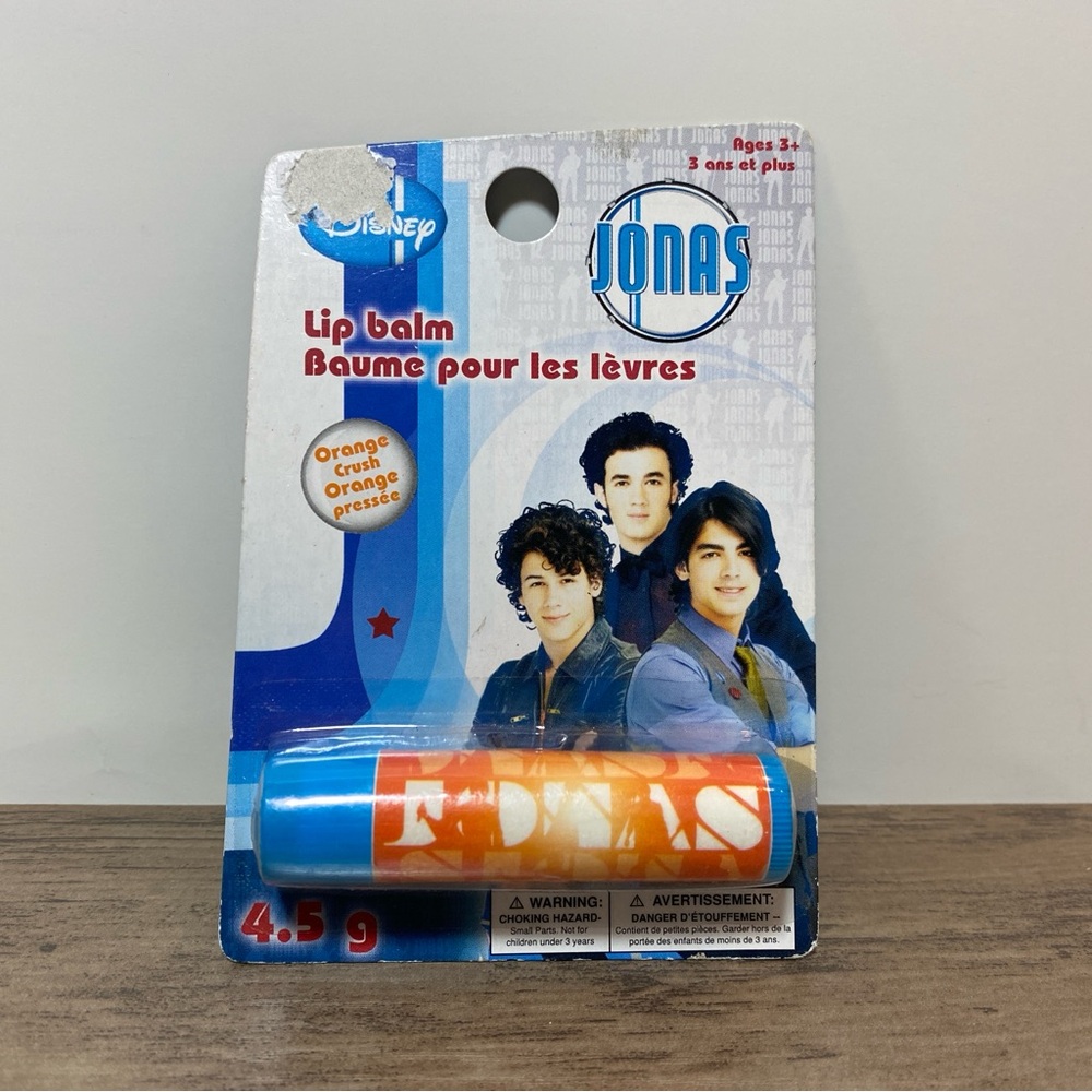 Rare Jonas Brothers Lip Balm Orange Crush Flavour